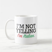 Ik ben Italiaans Koffiemok (Links)