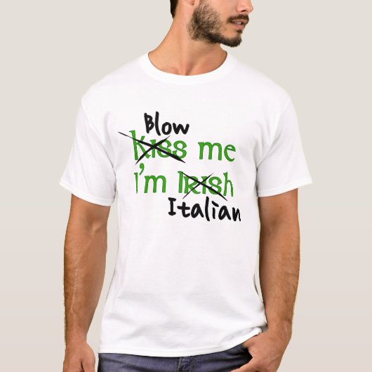 Ik ben Italiaans T-shirt (Voorkant)