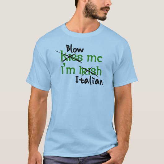 Ik ben Italiaans T-shirt (Voorkant)