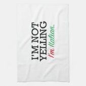 Ik ben Italiaans Theedoek (Verticaal)