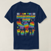 Ik ben jarig Jongen pop Fidget Tre T-shirt (Design voorkant)