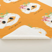 Ik ben je Boo Gezellige Herfst Pompoen Sherpa Deke Deken (3/4)