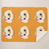 Ik ben je Boo Gezellige Herfst Pompoen Sherpa Deke Deken (Voorkant (horizontaal))