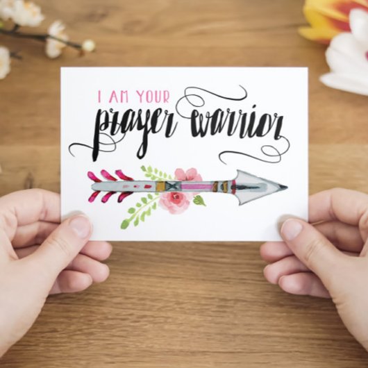 Ik ben je briefkaart voor gebed.