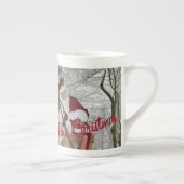 Ik ben je Chef deze kerstMok Porselein Kop (Rechts)