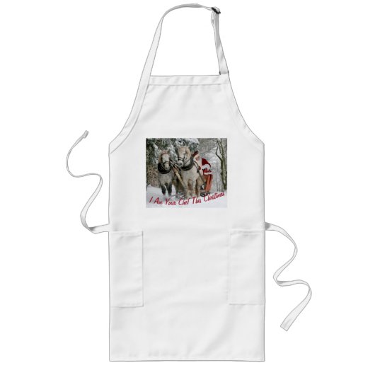 Ik Ben Je Chef Kerstmis Schort (Voorkant)