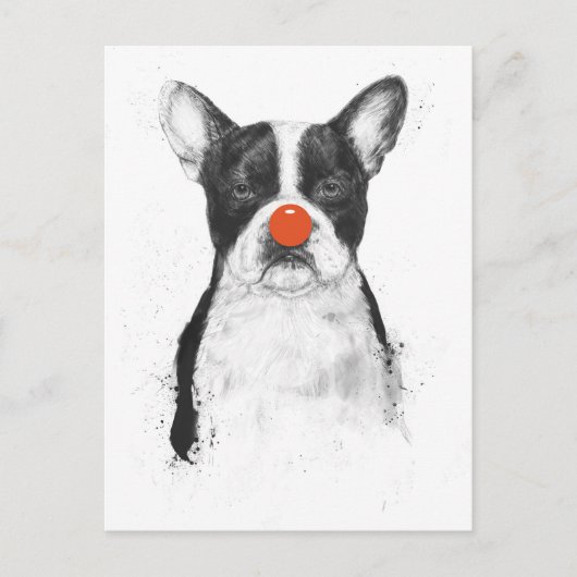 Ik ben je clown niet. briefkaart (Voorkant)