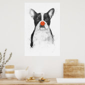 Ik ben je clown niet. poster (Keuken)