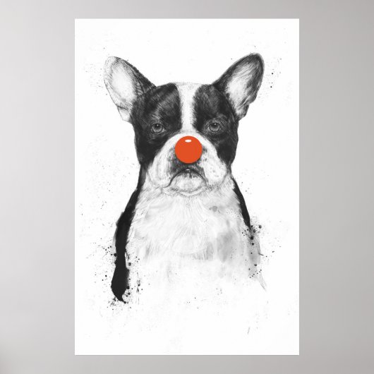 Ik ben je clown niet. poster (Voorkant)