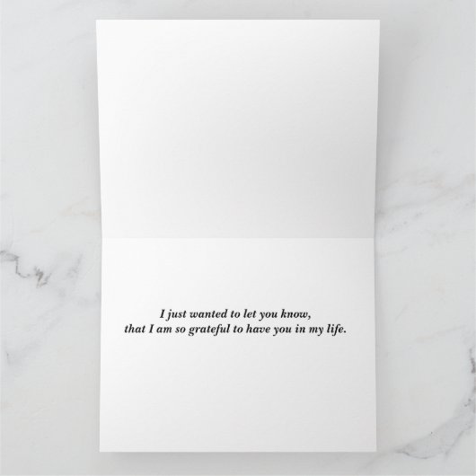 Ik ben je dankbaar… kaart (Binnen)