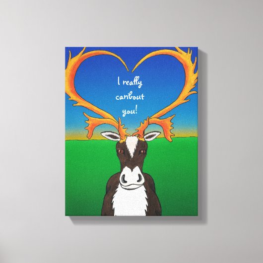 Ik ben je echt heel aardig canvas afdruk (Voorkant)