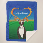 Ik ben je echt heel aardig sherpa deken (Voorkant)