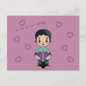 Ik ben je een excuus schuldig briefkaart (Voorkant)