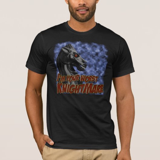 Ik ben je ergste messengertje t-shirt (Voorkant)