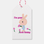Ik ben je favoriete Bunny Cadeaulabel (Voorkant)
