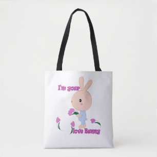 Ik ben je favoriete Bunny Tote Bag