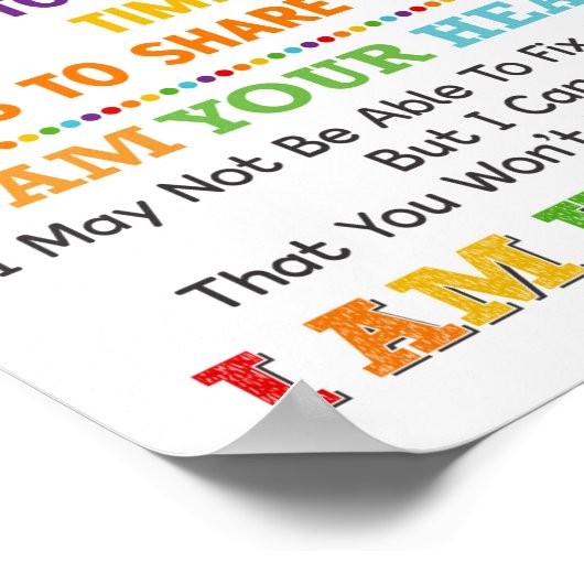 Ik ben je gezondheidsassistent Poster (Hoek)