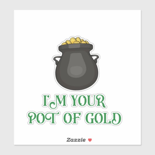 Ik ben je goudstip sticker (Vel)