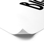 Ik ben je grootste Flan Funny Food Pun Poster (Hoek)