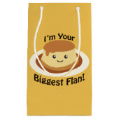 Ik ben je grootste Flan. Klein Cadeauzakje (Voorkant)
