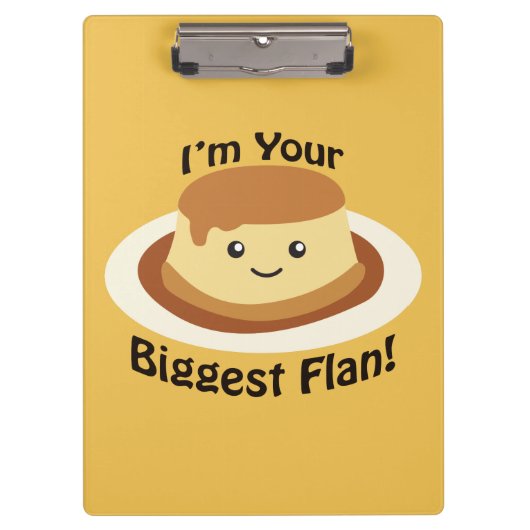 Ik ben je grootste Flan. Klembord (Voorkant)