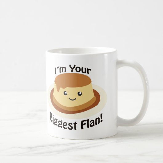 Ik ben je grootste Flan. Koffiemok (Rechts)