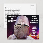 IK BEN JE GROOTVADER grappig aanpasbaar Briefkaart (Voorkant / Achterkant)