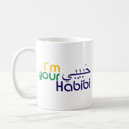 Ik ben je Habibi Koffiemok (Links)