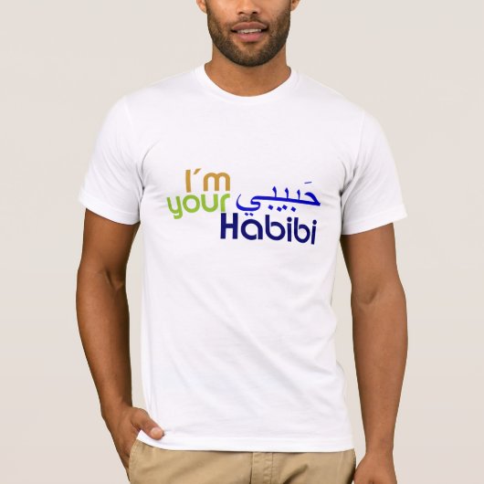 Ik ben je Habibi T-shirt (Voorkant)