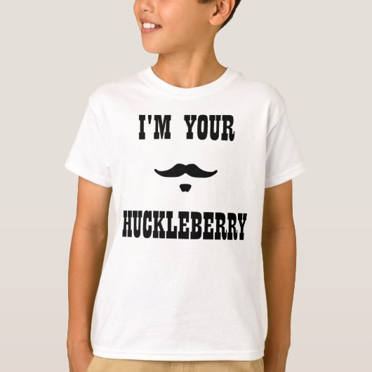 Ik ben je Huckleberry Doc Holliday T-shirt (Voorkant)