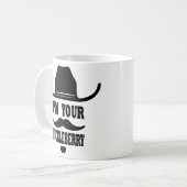 Ik ben je huckleberry mok (Voorkant links)