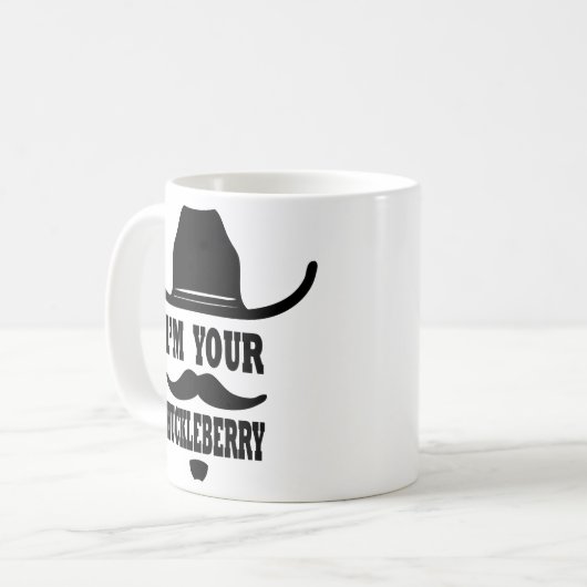 Ik ben je huckleberry mok (Voorkant links)