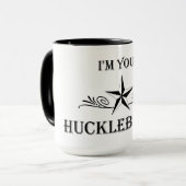 Ik ben je Huckleberry mok (Voorkant links)