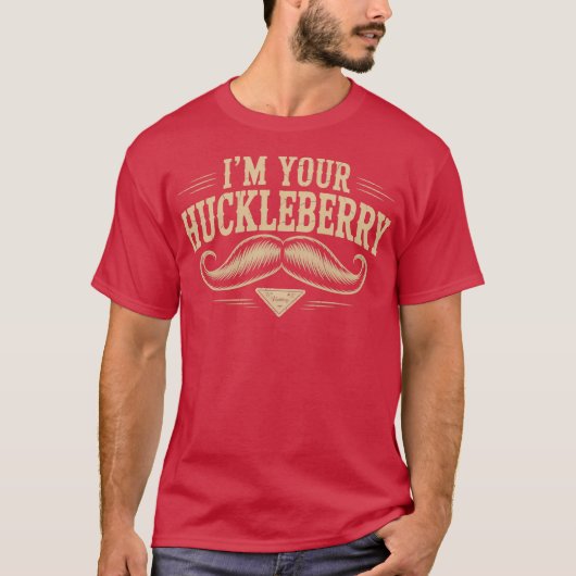 Ik ben je Huckleberry-Photoroom T-shirt (Voorkant)