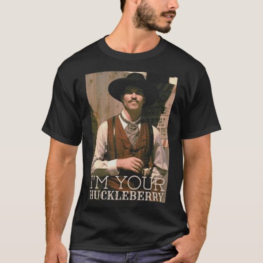 Ik ben je huckleberry t-shirt (Voorkant)