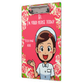 Ik ben je huidige verpleegster, gepersonaliseerd k klembord (Links)