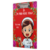 Ik ben je huidige verpleegster, gepersonaliseerd k klembord (Links)