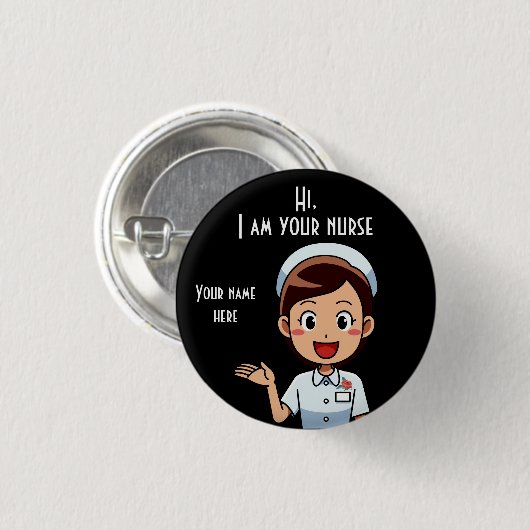 Ik ben je kleine zuster, 1¼ inch Button (Voorkant /achterkant)