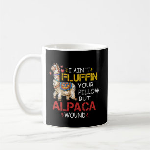 Ik ben je kussen niet aan het fluffelen, maar Alpa Koffiemok