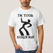 Ik ben je Man T-shirts, Disco T-shirt (Voorkant)