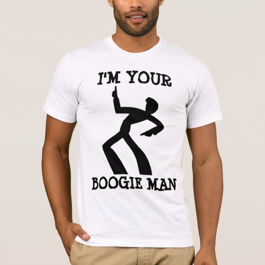 Ik ben je Man T-shirts, Disco T-shirt (Voorkant)