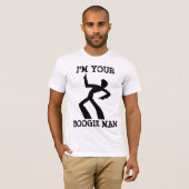 Ik ben je Man T-shirts, Disco T-shirt (Voorkant volledig)