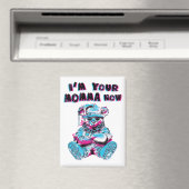 Ik ben je moeder nu kleur splash magneet (Insitu (Vaatwasser))