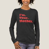 Ik ben je moeder Tri-Blend shirt (Voorkant)