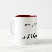 Ik ben je mok en ik hou van je (Voorkant links)