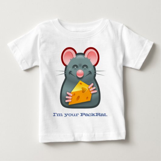 Ik ben je PackRat - Baby T-shirt (Voorkant)