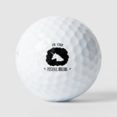 Ik ben je persoonlijke Unicorn Golfballen (Voorkant)