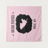 Ik ben je persoonlijke Unicorn Wandkleed (Voorkant (horizontaal))