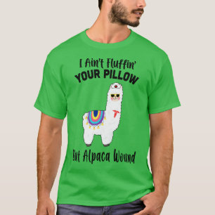 Ik ben je piloot aan het fluffin, maar Alpaca wond T-shirt