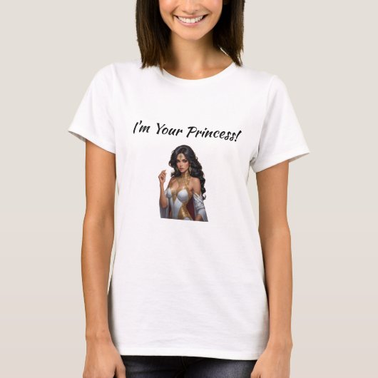 Ik ben je prinses t-shirt (Voorkant)